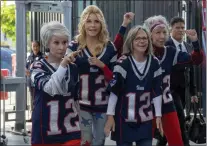  ?? ?? Rita Moreno, from left, Jane Fonda, Sally Field and Lily Tomlin in a scene from “80 For Brady.”