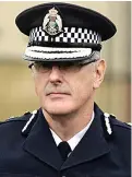  ??  ?? Police chief: Phil Gormley