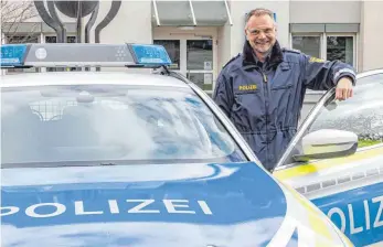  ?? FOTO: CHRISTIAN FLEMMING ?? Michael Jeschke ist seit Beginn des Jahres der neue Leiter der Lindauer Polizeiins­pektion.