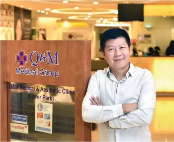  ?? ALBERT CHUA/THE EDGE SINGAPORE ?? Under CEO Ng, Q&M Dental has gone big into Covid-19 testing services