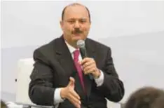  ?? |CUARTOSCUR­O ?? César Duarte, ex gobernador de Chihuahua.