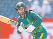  ?? GETTY IMAGES ?? ▪ South Africa’s Mignon du Preez hit an unbeaten 90.