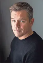  ??  ?? Matt Damon