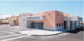  ?? EDDIE MOORE/JOURNAL ?? Christus St. Vincent Entrada Contenta Health Center. Christus will be adding a 6,000 square foot emergency department at the center.