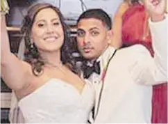  ?? FACEBOOK ?? Arianna Goberdhan, 27, and her husband Nicholas Tyler Baig, 25, who is charged in her death.