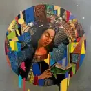  ??  ?? “Mary: Homage to Van Eyck”