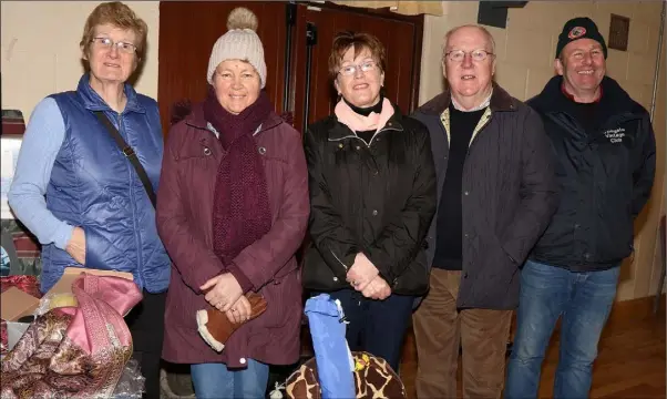  ??  ?? Maureen Somers, Anne Doran, Lar Kinsella and Henry Cosgrave.