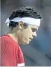  ??  ?? Milos Raonic