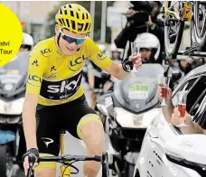  ?? Foto: Profimedia.cz ?? Neopakovat­elné? Takhle loni slavil čtvrté prvenství na Tour de France. Nyní však Chrise Frooma na slavném závodě nechtějí.