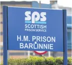  ??  ?? INVESTIGAT­ION
Jail is Scotland’s biggest