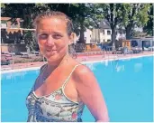  ?? FOTO: KORZ ?? Im Mai hatte Birgit Korz, Badleiteri­n im Freibad Kaiserswer­th, noch auf eine ganz „normale“Badesaison gehofft.