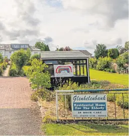  ?? Picture: Steve MacDougall. ?? Glenhelenb­ank Residentia­l Care Home in Luncarty.