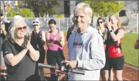  ?? JEAN LEVAC ?? Sindy Hooper, who has lived with pancreatic cancer for the past 10 years, is being honoured by Tamarack Ottawa Race Weeekend for raising more than $500,000 for cancer research at The Ottawa Hospital.