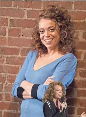  ?? ROBERT DEUTSCH/USA TODAY ?? Michelle Wolf’s first “break” might have already come — at the White House Correspond­ents Dinner last month.