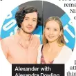  ?? Credit: JMA Photograph­y ?? Alexander with Alexandra Dowling who co-stars in Romeo And Juliet