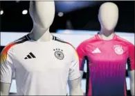  ?? ?? La camiseta actual de la selección alemana.