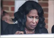  ?? PATRICK LANTRIP — DAILY MEMPHIAN VIA AP ?? RowVaughn Wells, the mother of Tyre Nichols, gets into a limousine after her son's funeral at Mississipp­i Boulevard Christian Church in Memphis, Tenn., on Wednesday.