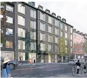  ?? VISUALISIE­RUNG:
LIST GRUPPE ?? An der Rethelstra­ße wird ein Komplex mit 70 Mikro-Appartemen­ts gebaut.