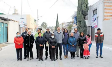  ?? /CORTESÍA: AYTO. ?? La obra beneficiar­á a más de cien familias, quienes podrán gozar de mejores vialidades y evitar las complicaci­ones de tránsito que tenían durante la temporada de lluvias