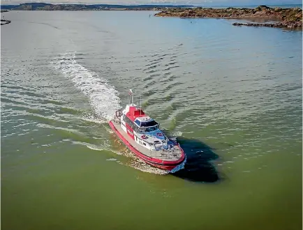  ?? CENTREPORT ?? Centreport’s new pilot vessel Te Haa has world-leading capabiliti­es, built with expertise from around the country, including Nelson.