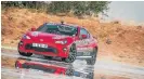  ??  ?? Jesse Adams drifted into the world record books in a Toyota 86.