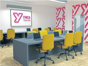  ??  ?? The new Y Centre will include an area for personal developmen­t and training courses.