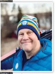  ??  ?? DRÖM. Per Werngren ordförande för Täby slalomklub­b växte själv upp med att åka skidor i Ullnabacke­n, under flera år har han jobbat med att få tillbaka skidåkare till platsen.