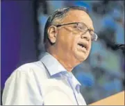  ?? MINT/FILE ?? Infosys cofounder NR Narayana Murthy