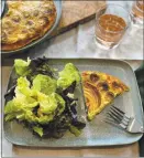  ?? COURTESY OF LAURA MCLIVELY ?? A smoked Gouda and Brussels sprouts frittata makes a hearty, autumnal lunch or dinner on a chilly day. Don’t like Brussels sprouts? Substitute broccoli instead.
