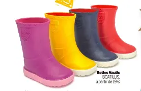  ?? ?? Bottes Nautic BOATILUS, à partir de 19 €