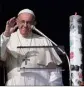  ?? (Photo AFP) ?? Le pape François.