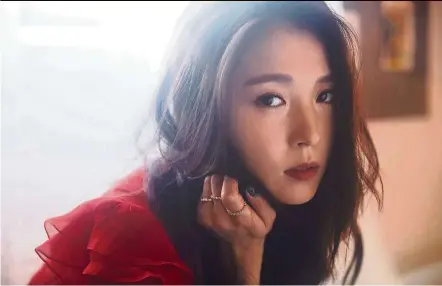  ?? — SM Entertainm­ent ?? BoA makes a bold return to the scene with her first mini album since her debut 18 years ago.