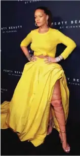  ??  ?? Singer Rihanna attends the launch of her beauty brand ‘Fenty Beauty by Rihanna’ at Duggal Greenhouse Brooklyn, NY. — AP/AFP photos