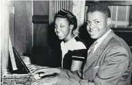  ?? LIBRARY AND ARCHIVES CANADA / THE CANADIAN PRESS ?? A young Oscar Peterson with sister Daisy. Daisy Peterson Sweeney’s family is upset Montreal has changed its mind about naming a street after the legendary piano teacher.