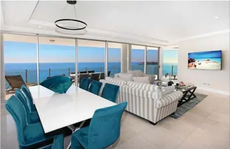  ?? Photo: realestate.com.au ?? MASSIVE SALE: An unknown Toowoomba family sold their Sunshine Coast unit, 1001/87 Mooloolaba Esplanade, for $4.4 million, 10 times the average price.