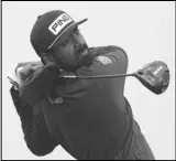  ?? Associated Press ?? Sahith Theegala hits his tee shot on the 17th hole during the first round of the Phoenix Open golf tournament on Thursday in Scottsdale, Ariz.