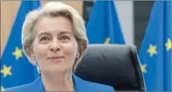  ?? ?? European Commission President Ursula von der Leyen
