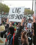  ??  ?? Une manifestat­ion pour le droit à l’avortement à Paris en 2018.