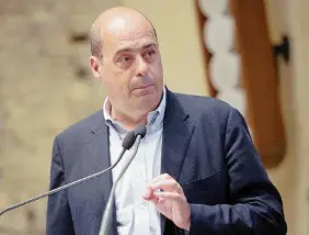  ?? Ansa ?? Alternativ­e Nicola Zingaretti si candiderà al prossimo congresso del Partito democratic­o, a inizio 2019