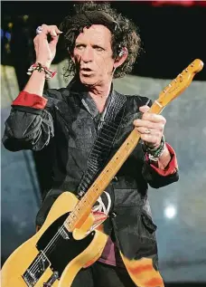  ?? Foto: David Neff, MAFRA ?? Love story s Českem Rolling Stones (na snímku kytarista Keith Richards) u nás naposledy hráli roku 2007 v Brně.