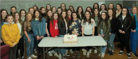  ??  ?? The Louth U-14 and U-16 developmen­t squads pictured at the recent awards night.