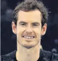  ??  ?? TOP ROLE MODEL Andy Murray