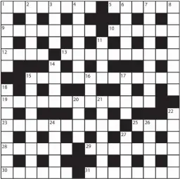  ?? PRIZES of £20 will be awarded to the senders of the first three correct solutions checked. Solutions to: Daily Mail Prize Crossword No. 15,876, PO BOX 3451, Norwich, NR7 7NR. Entries may be submitted by second-class post. Envelopes must be postmarked no l ??