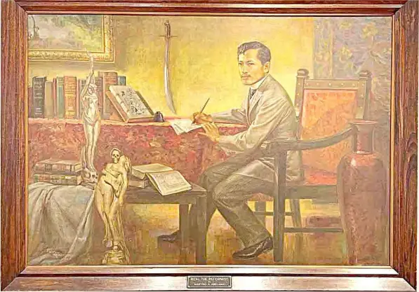  ?? ?? ‘RIZAL the Reformist’ by Martino Abellana, 1960, oil on canvas.