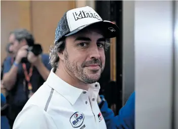  ?? Picture: FRANCK FIFE / AFP ?? COMEBACK KID: Fernando Alonso of Spain, a two-time F1 world champion, is planning a return to the sport.