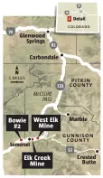  ?? Source: Bing maps The Denver Post ??