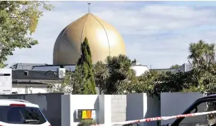  ??  ?? Fifty-one people were killed in a terrorist attack on two Christchur­ch mosques on March 15, 2019.