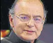  ??  ?? Arun Jaitley