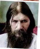  ??  ?? Mystic: Mys Sergei Torop, top, has been com compared with Rasputin, above Pictures: REUTERS/GETTY