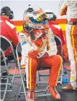  ??  ?? Driver Fabian Coulthard.